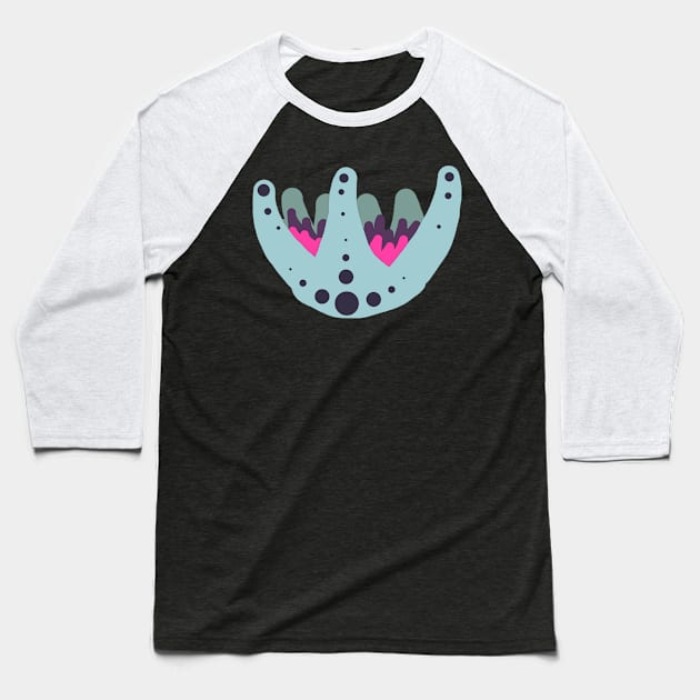 Abstract flower thing Baseball T-Shirt by Mushcan